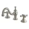 Kingston Brass KC7168AX 8" Widespread Bathroom Faucet, Brushed Nickel KC7168AX - alternate 1